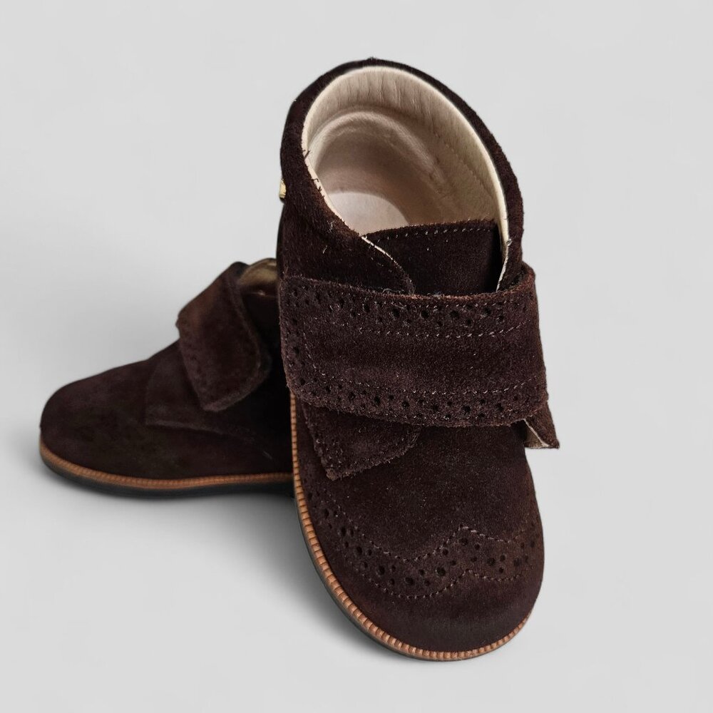 Venettini Toddler Boys Carl Suede Leather Shoes – Size 6.5 (EU 23)